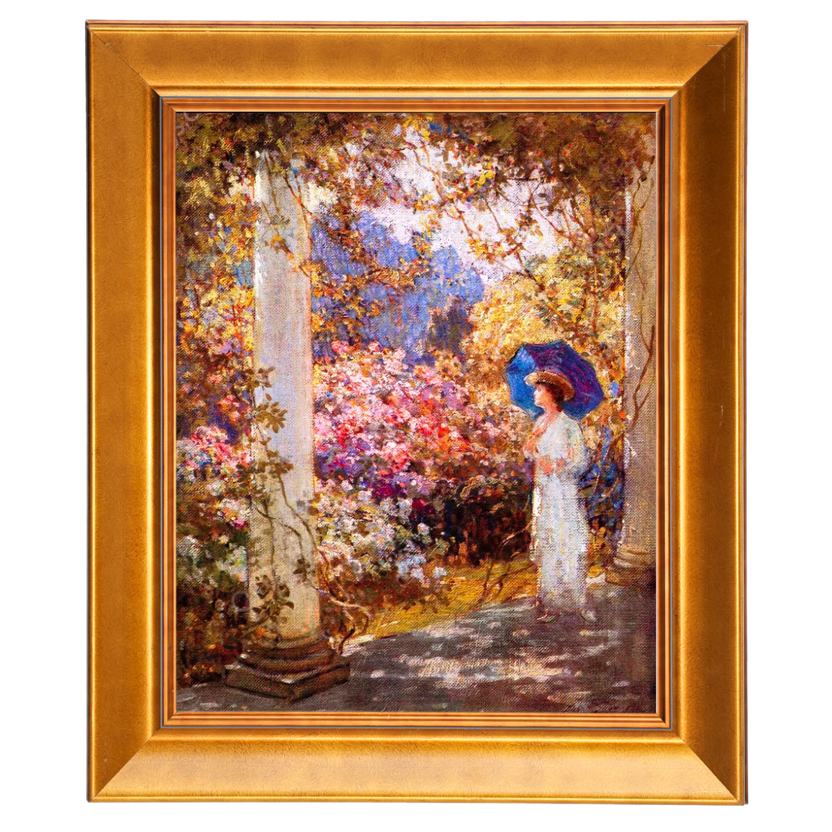 A Summer's Day - Vintage Wall Art Prints Decor For Living Room