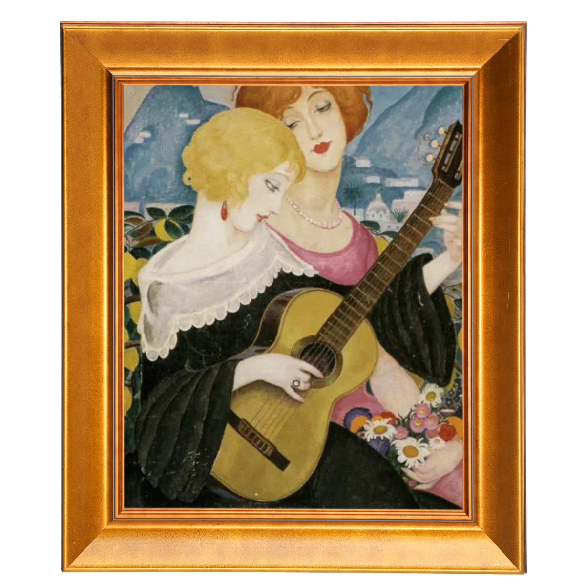 Air de Capri - Vintage Wall Art Prints Decor For Living Room