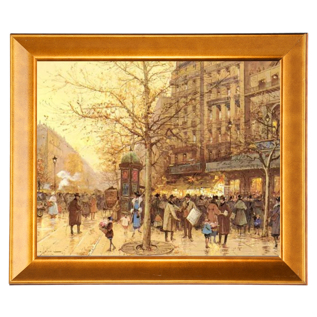 A Paris Street Scene