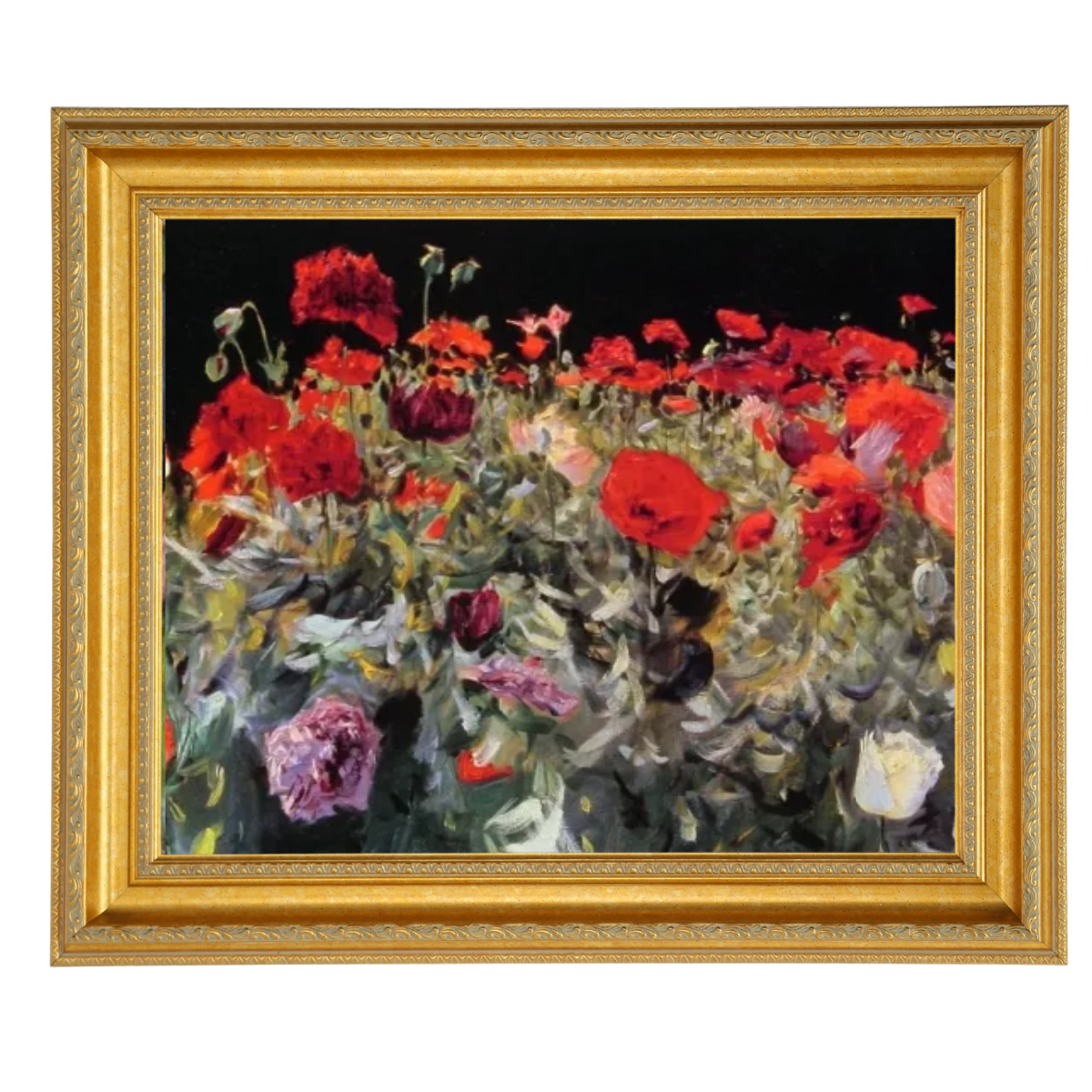 Poppies- Metal Flower Wall Art For Living Room
