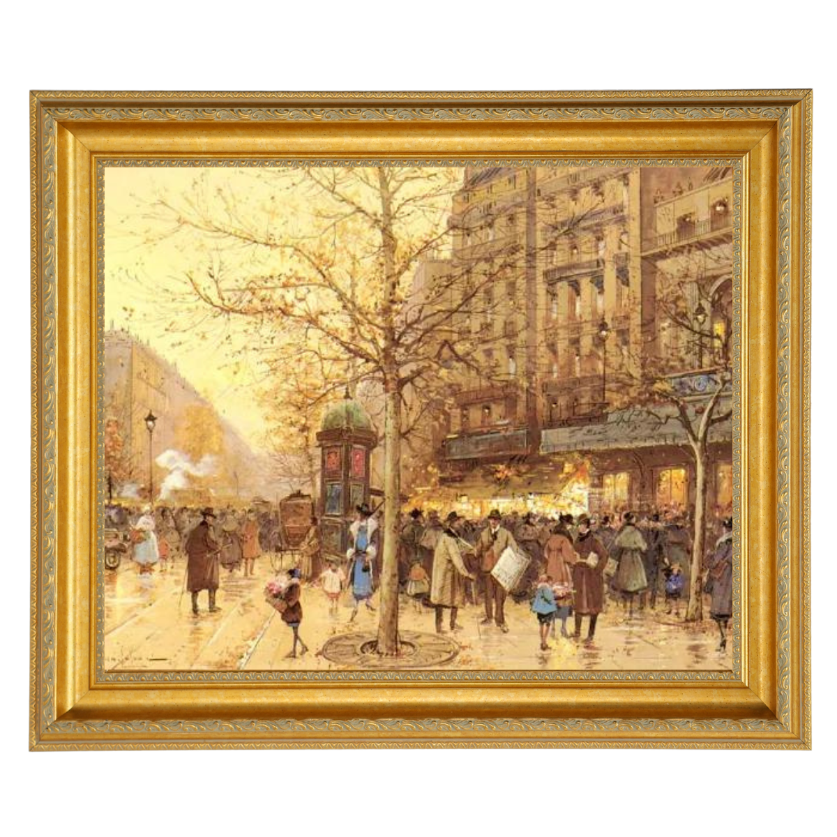 A Paris Street Scene