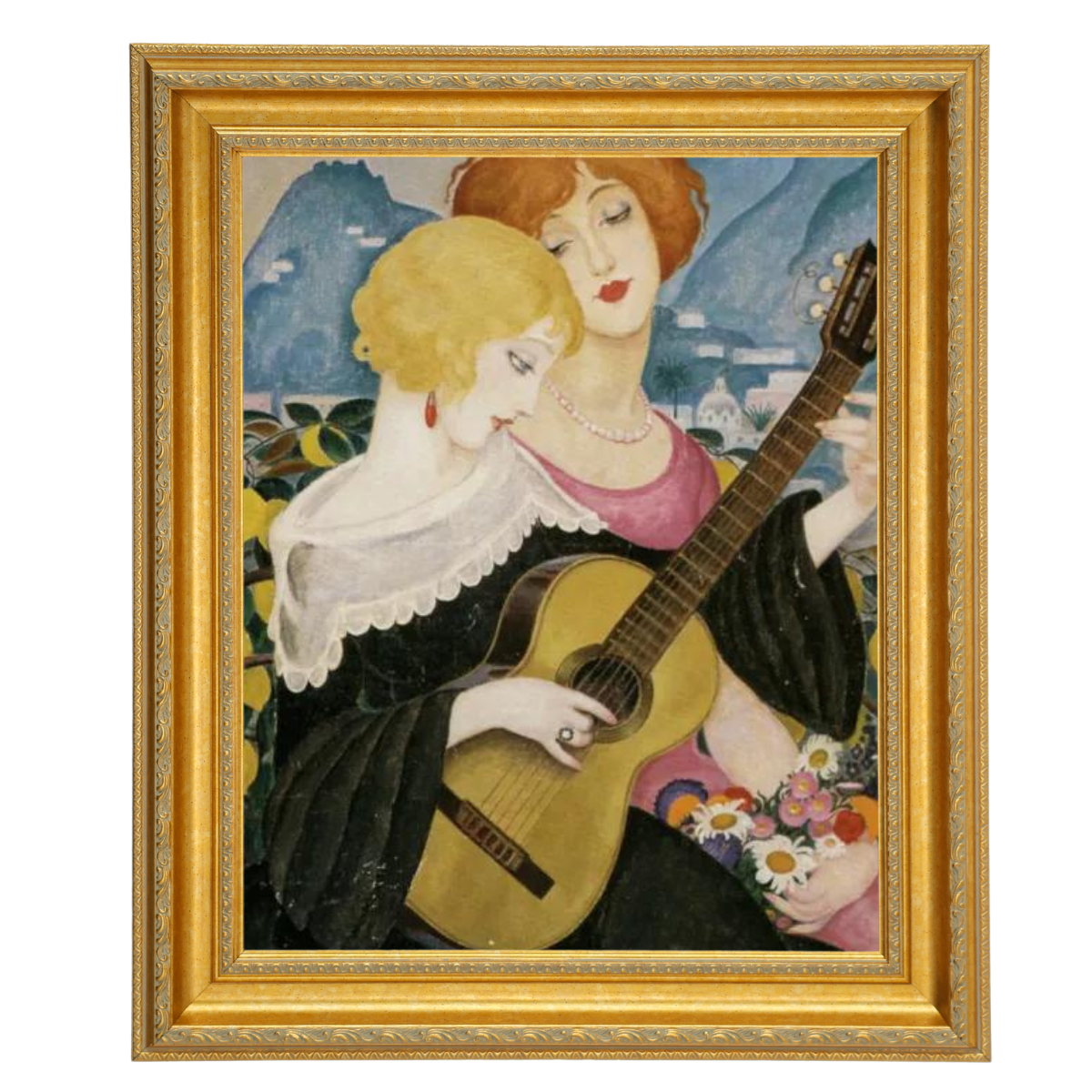 Air de Capri - Vintage Wall Art Prints Decor For Living Room