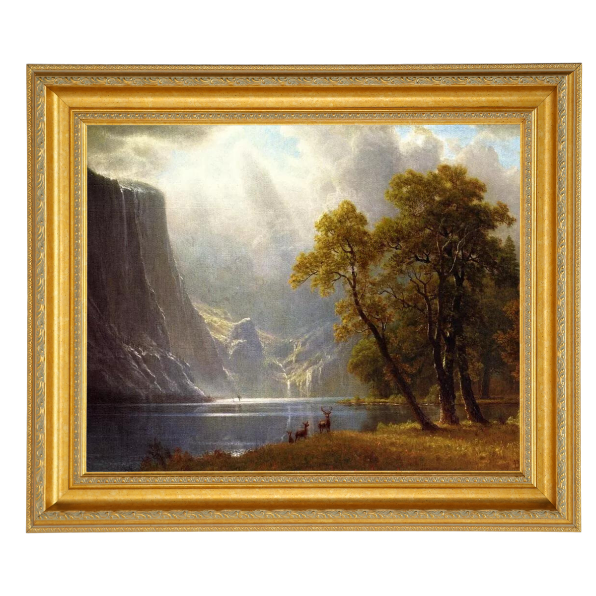 Yosemite Valley - Impressionism Wall Art Prints Decor For Bedroom Room