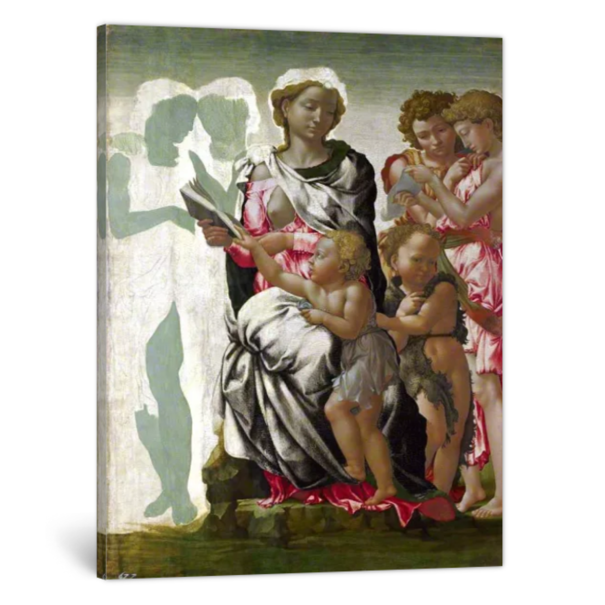 The Virgin and Child with Saint John and Angels