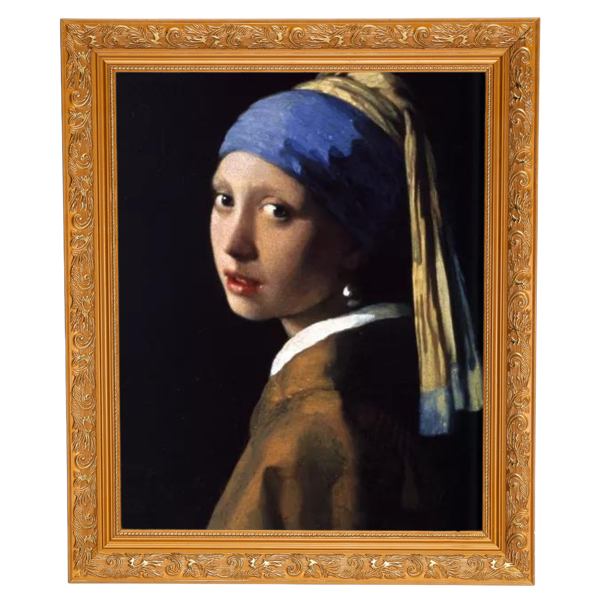 Girl With A Pearl Earring- Vintage Wall Art Prints Decor For Living Room