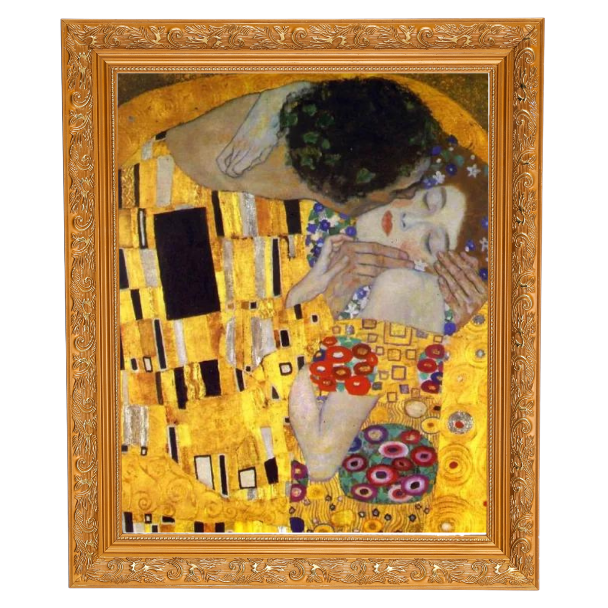The Kiss Detail - Abstract Wall Art Prints Decor For Dining Room