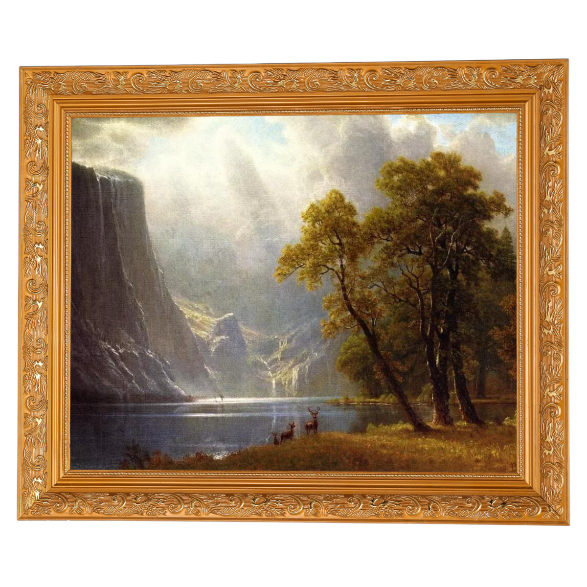 Yosemite Valley - Impressionism Wall Art Prints Decor For Bedroom Room