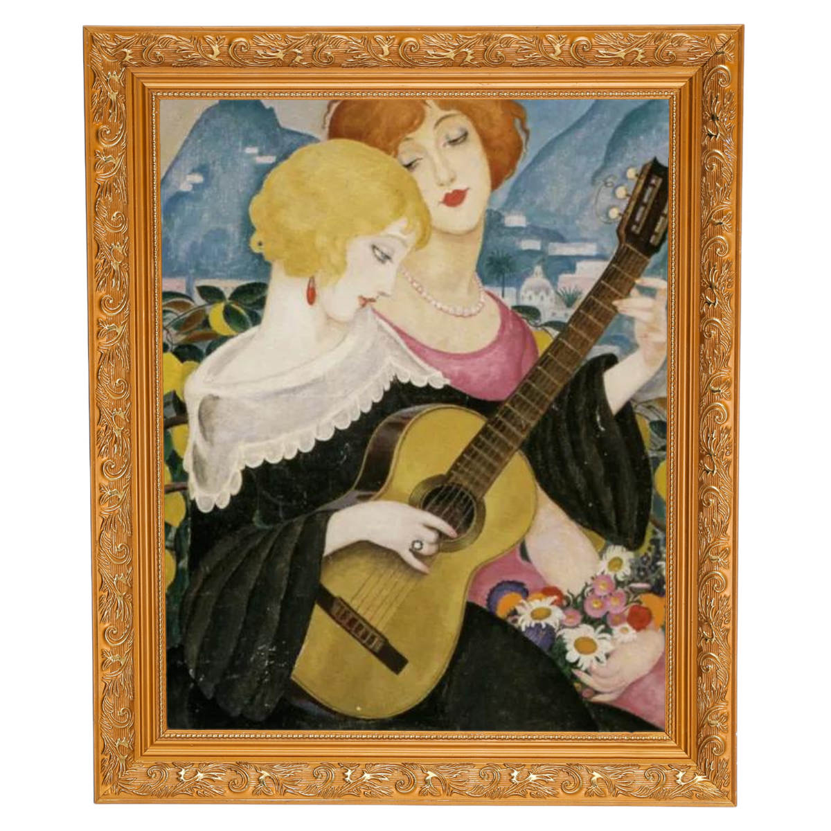 Air de Capri - Vintage Wall Art Prints Decor For Living Room