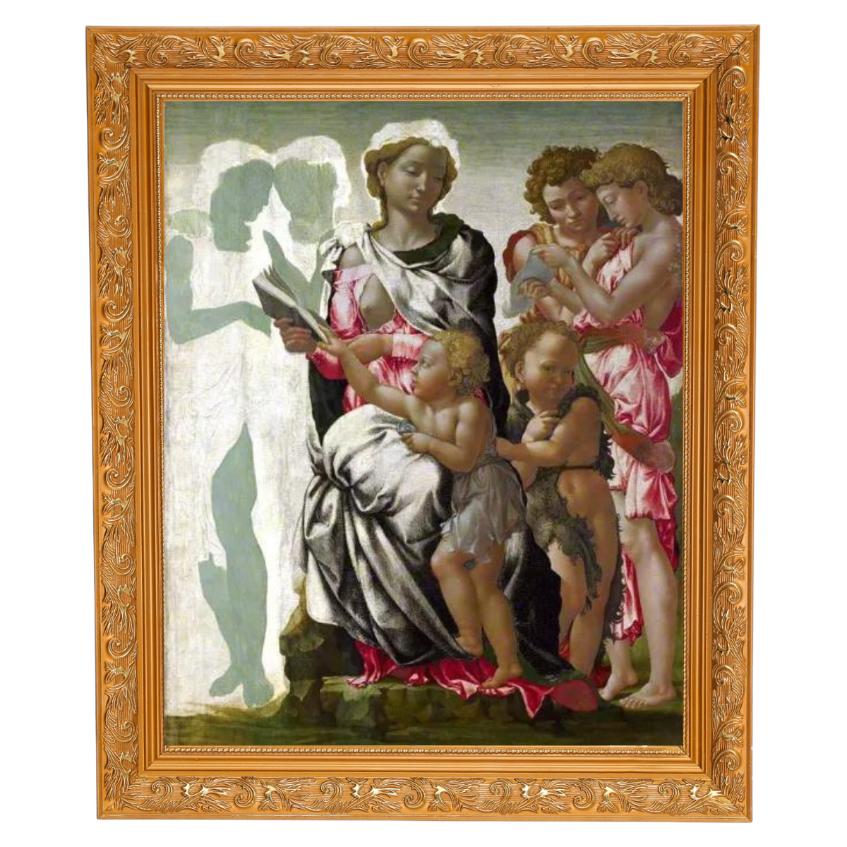 The Virgin and Child with Saint John and Angels