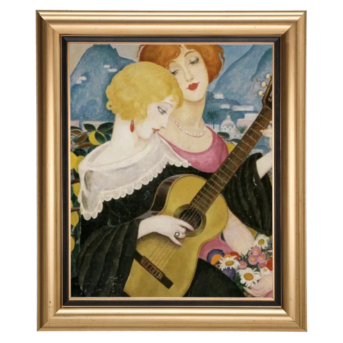 Air de Capri - Vintage Wall Art Prints Decor For Living Room