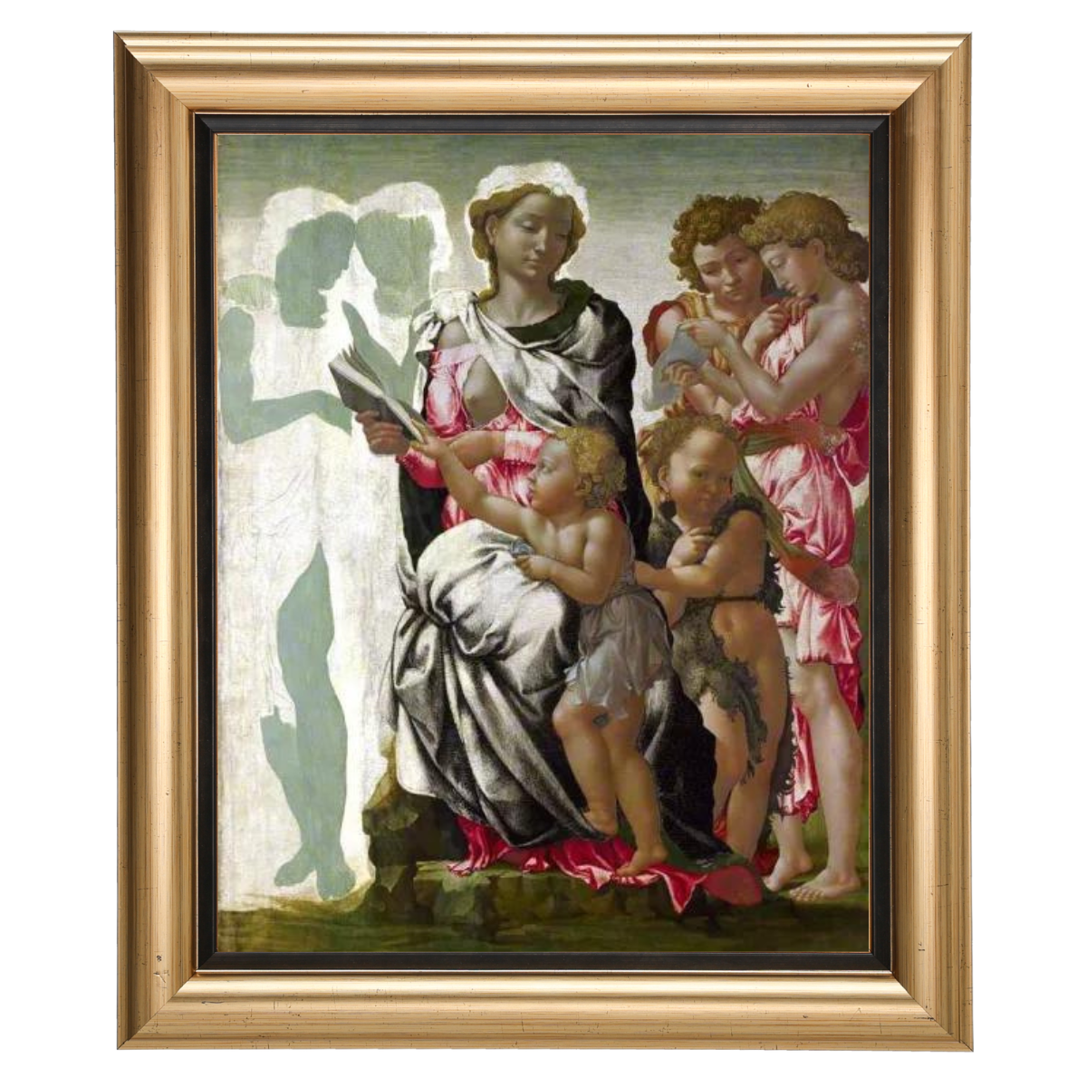The Virgin and Child with Saint John and Angels