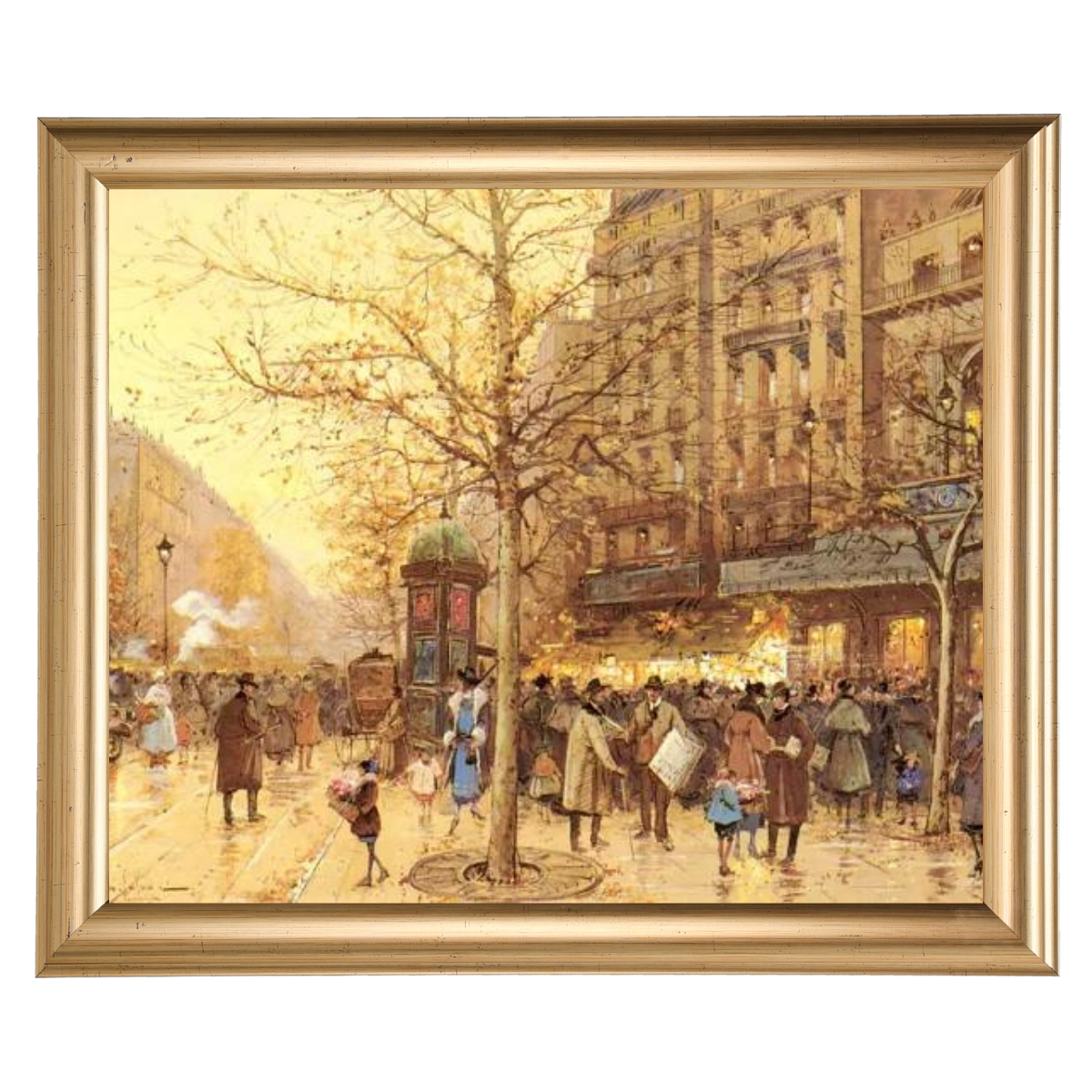 A Paris Street Scene
