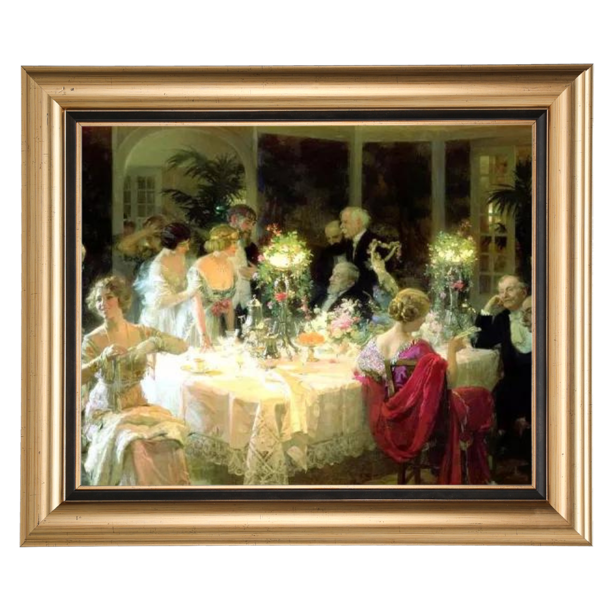 The End of Dinner - Vintage Wall Art Prints Decor For Dining Room