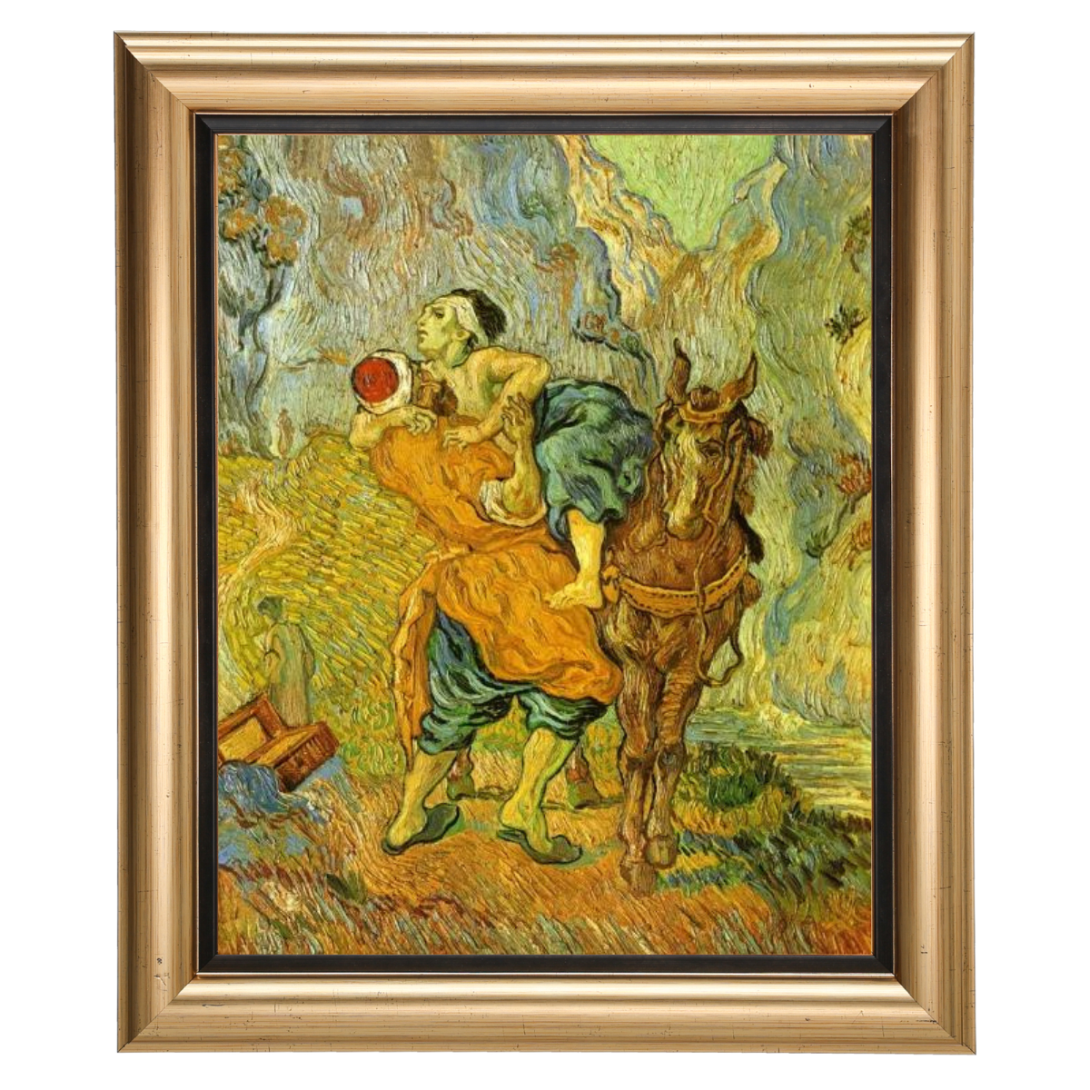 The Good Samaritan after Delacroix