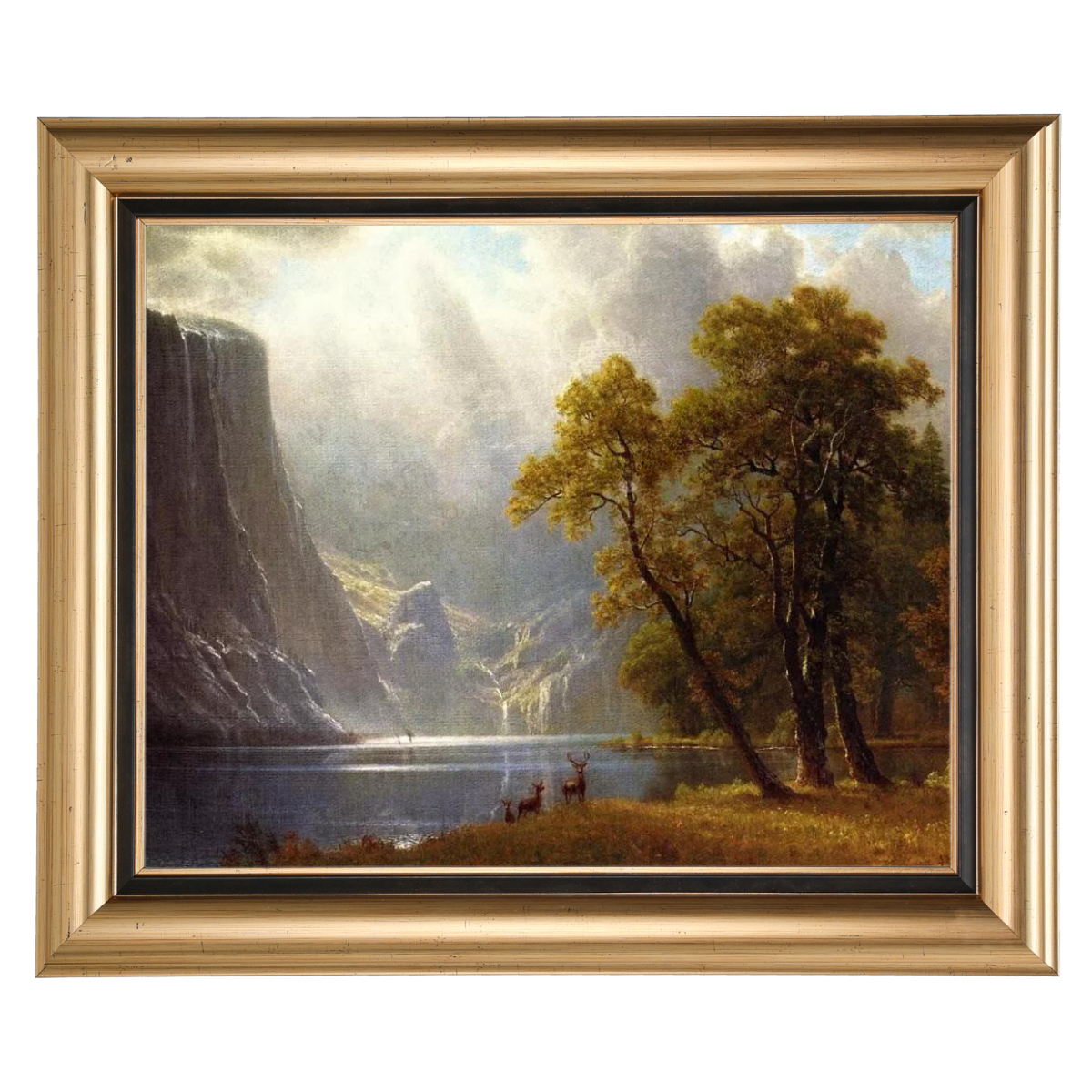 Yosemite Valley - Impressionism Wall Art Prints Decor For Bedroom Room