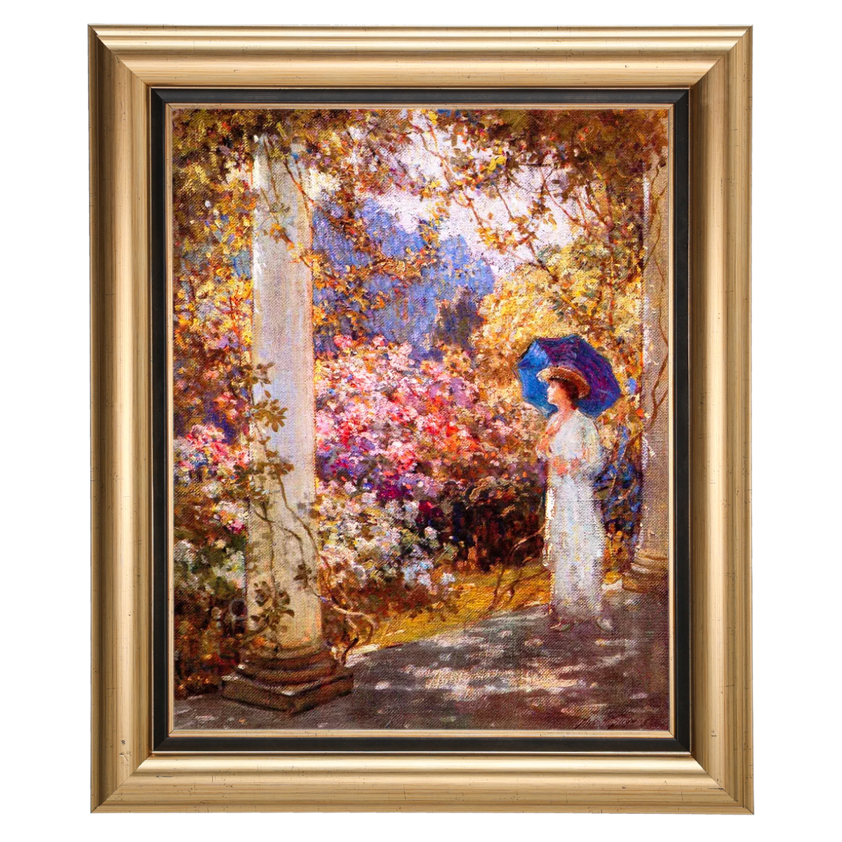 A Summer's Day - Vintage Wall Art Prints Decor For Living Room