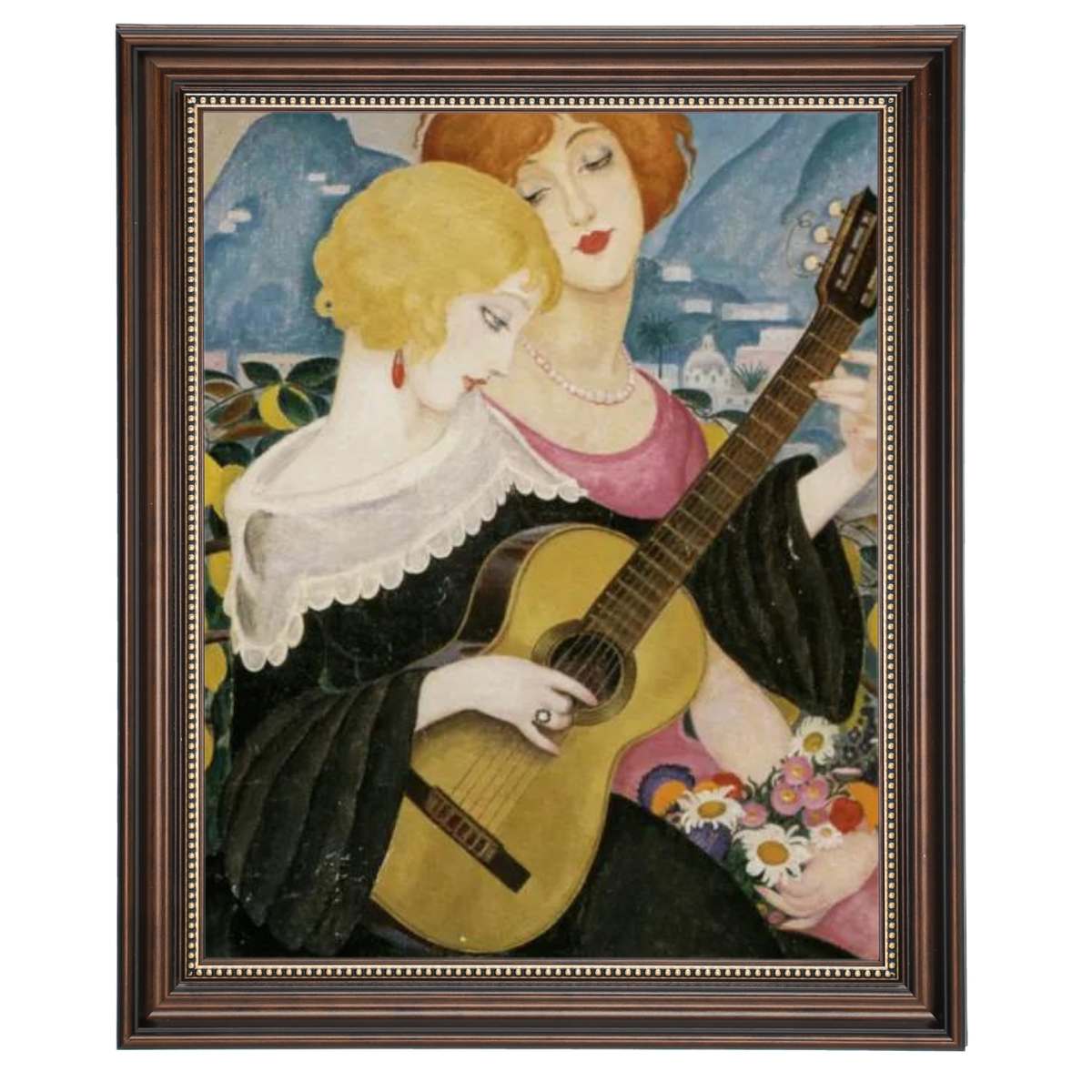 Air de Capri - Vintage Wall Art Prints Decor For Living Room