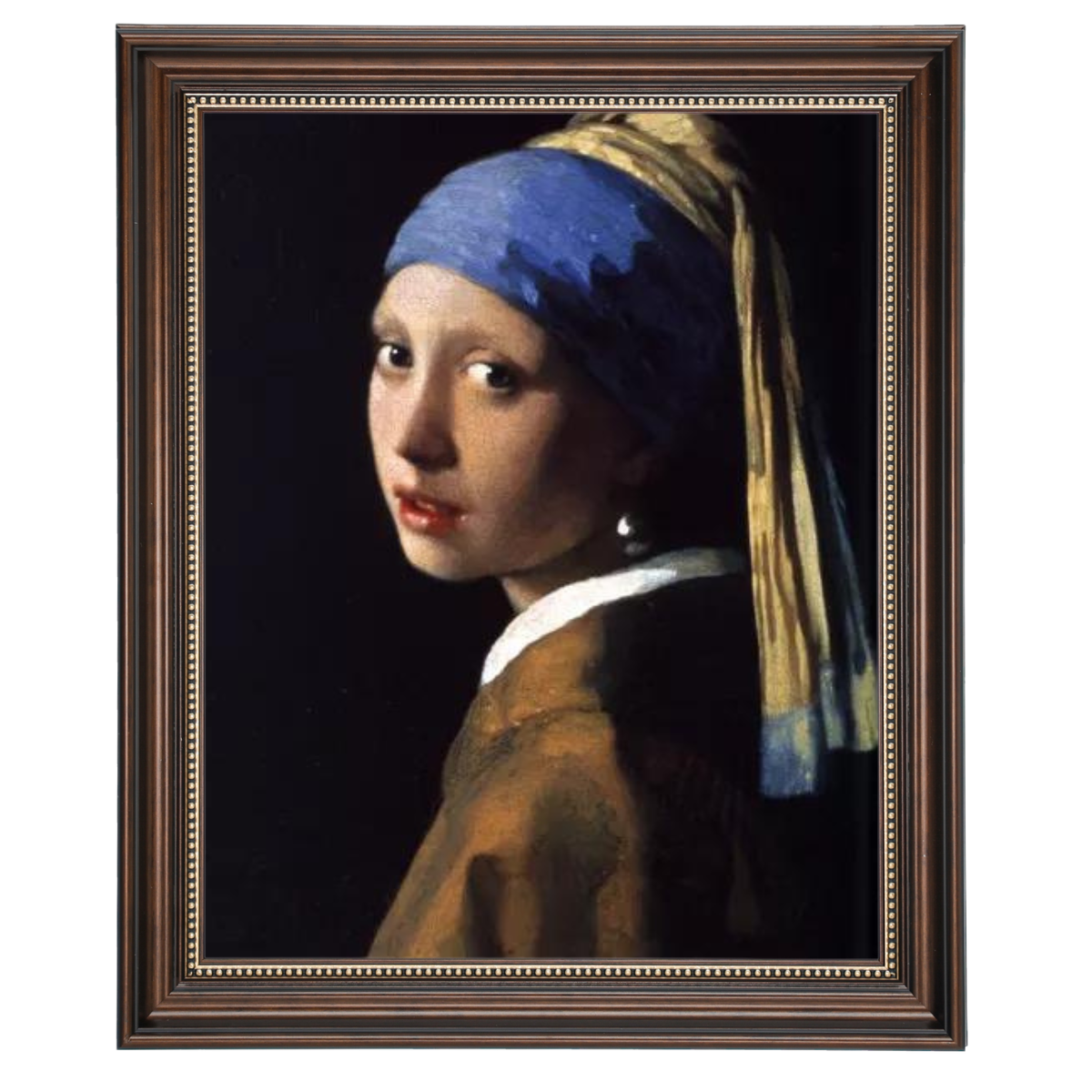 Girl With A Pearl Earring- Vintage Wall Art Prints Decor For Living Room