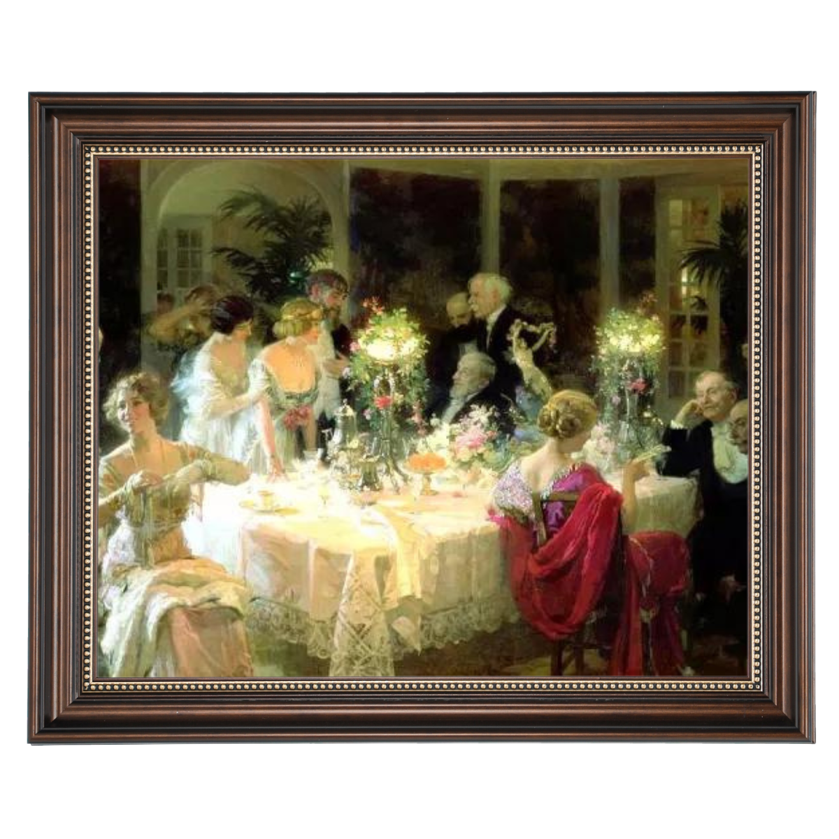 The End of Dinner - Vintage Wall Art Prints Decor For Dining Room