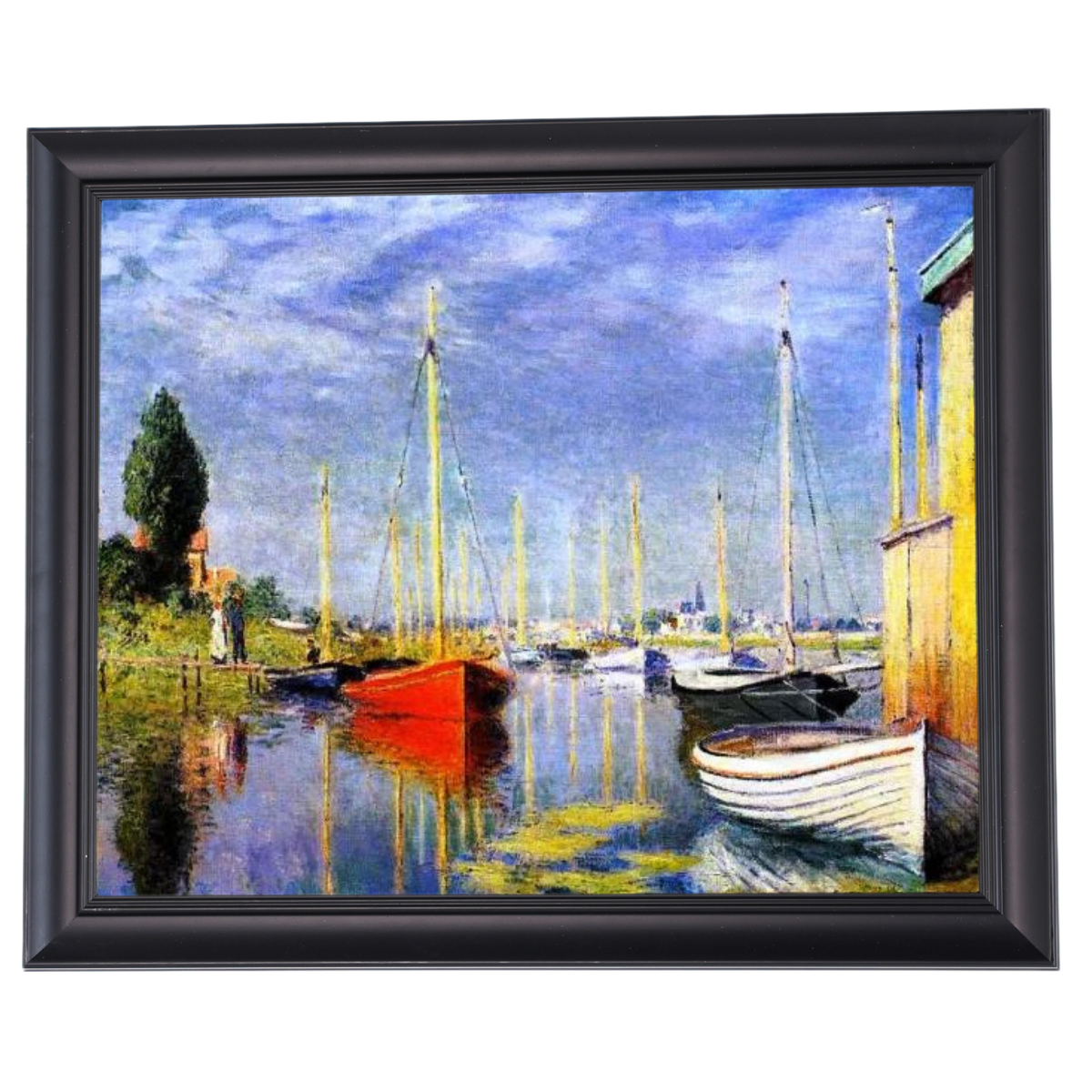 Yachts at Argenteuil - Vintage Wall Art Prints Decor For Living Room