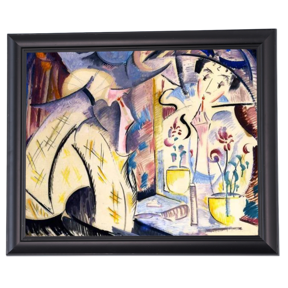 Woman at Her Dressing Table- Vintage Wall Art Prints Decor For Living Room