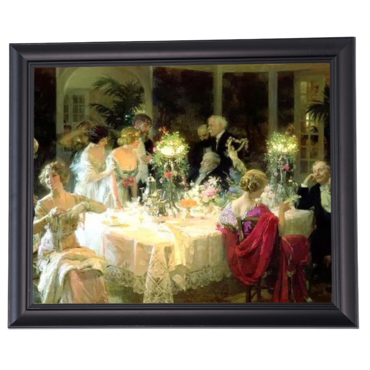 The End of Dinner - Vintage Wall Art Prints Decor For Dining Room