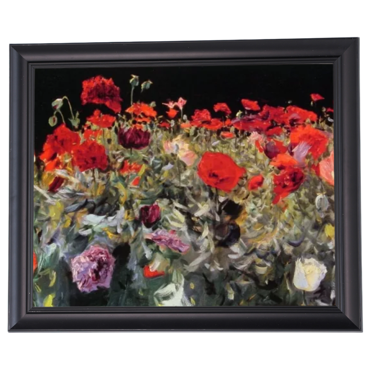Poppies- Metal Flower Wall Art For Living Room