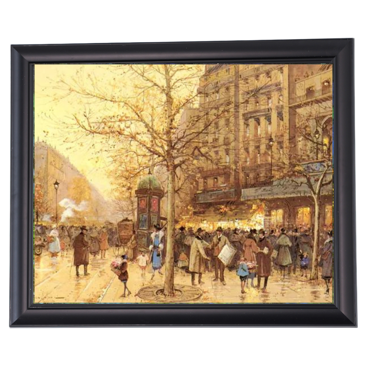 A Paris Street Scene
