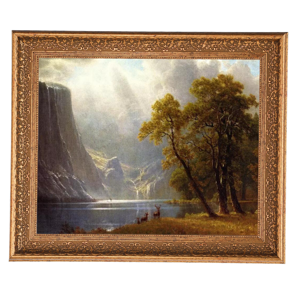 Yosemite Valley - Impressionism Wall Art Prints Decor For Bedroom Room