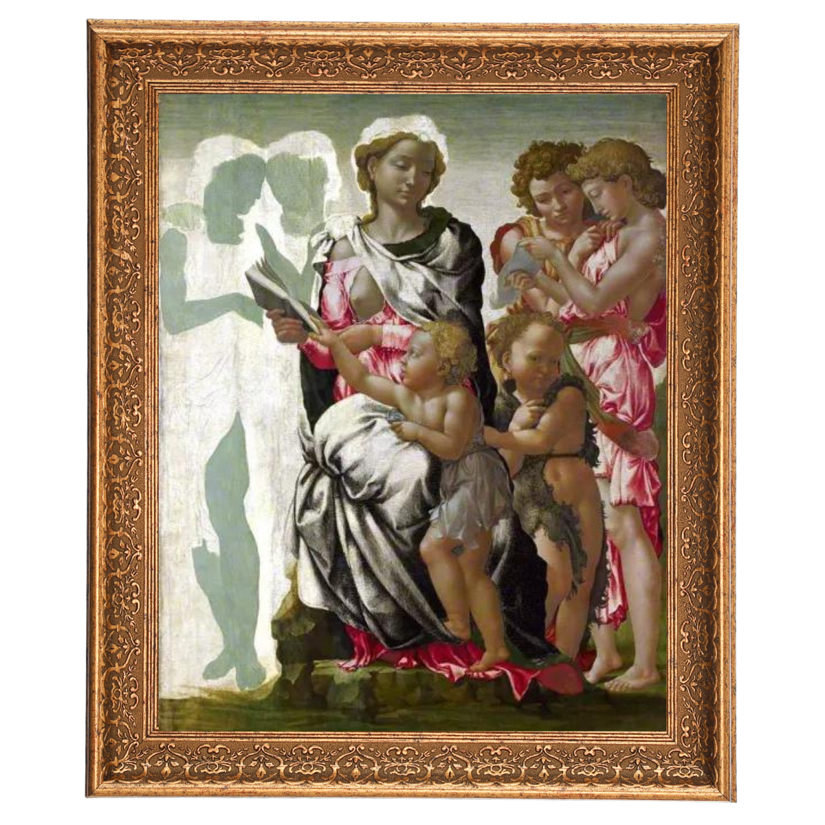 The Virgin and Child with Saint John and Angels