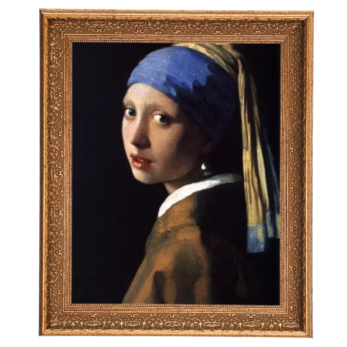 Girl With A Pearl Earring- Vintage Wall Art Prints Decor For Living Room
