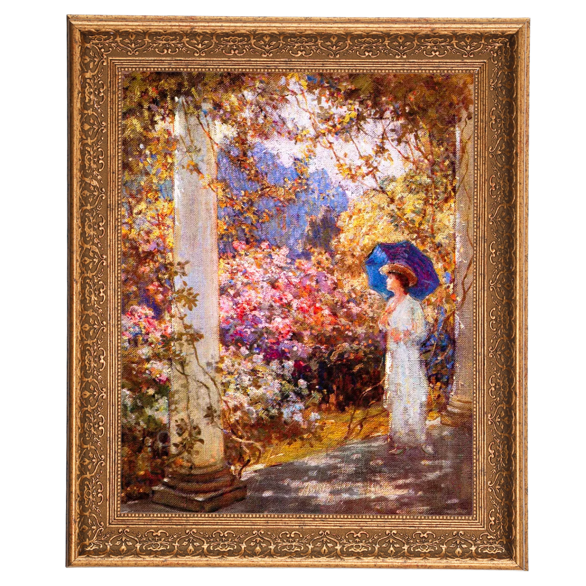 A Summer's Day - Vintage Wall Art Prints Decor For Living Room