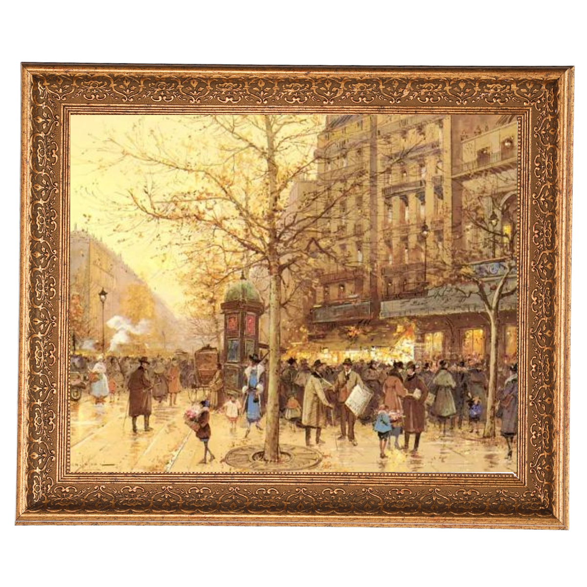 A Paris Street Scene