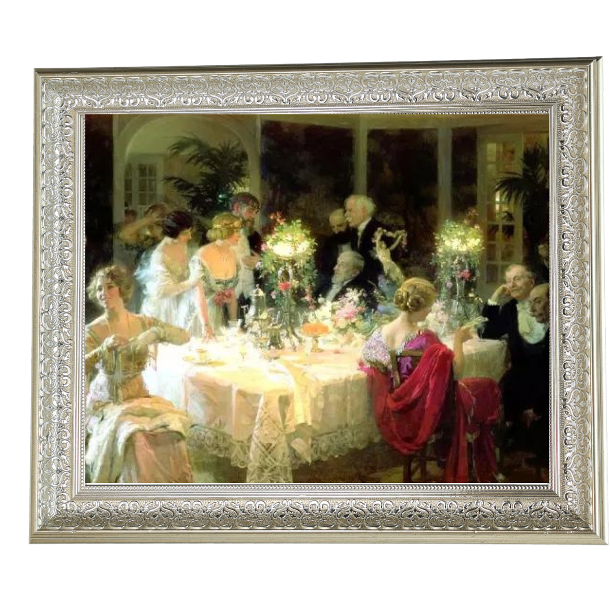 The End of Dinner - Vintage Wall Art Prints Decor For Dining Room