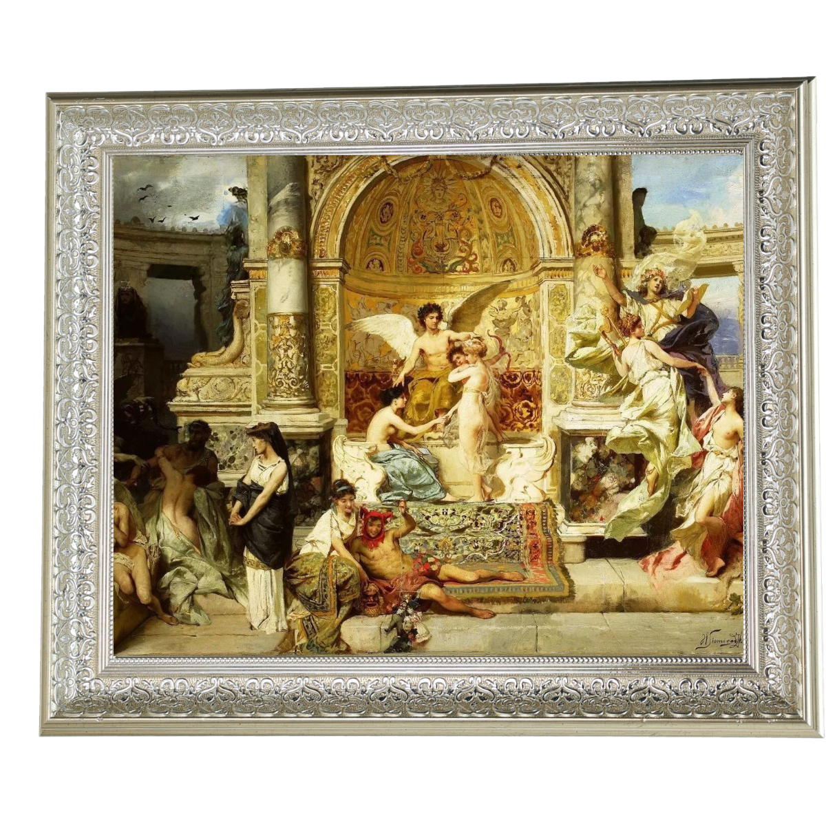 Kurtyna - Vintage Wall Art Prints Decor For Bedroom