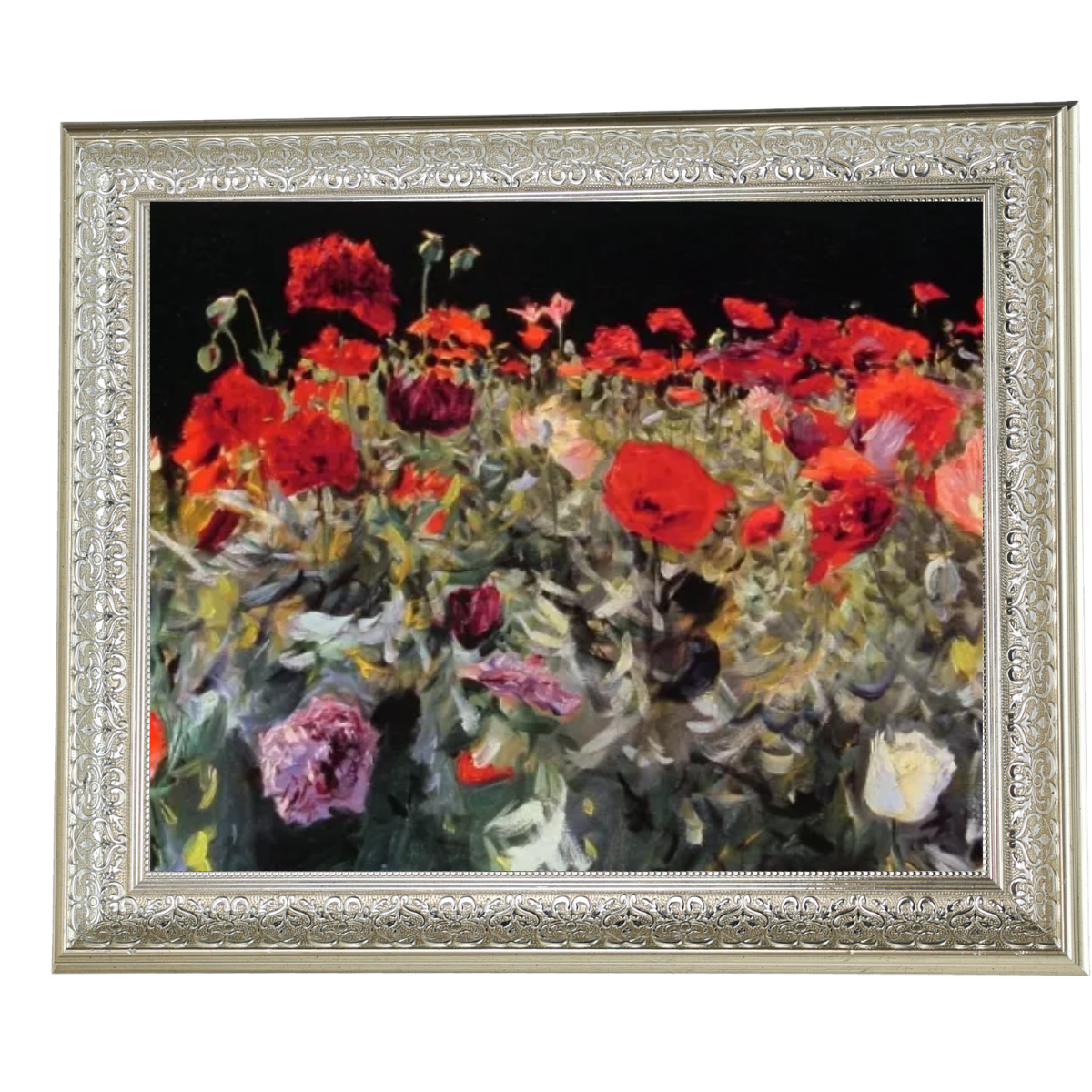 Poppies- Metal Flower Wall Art For Living Room