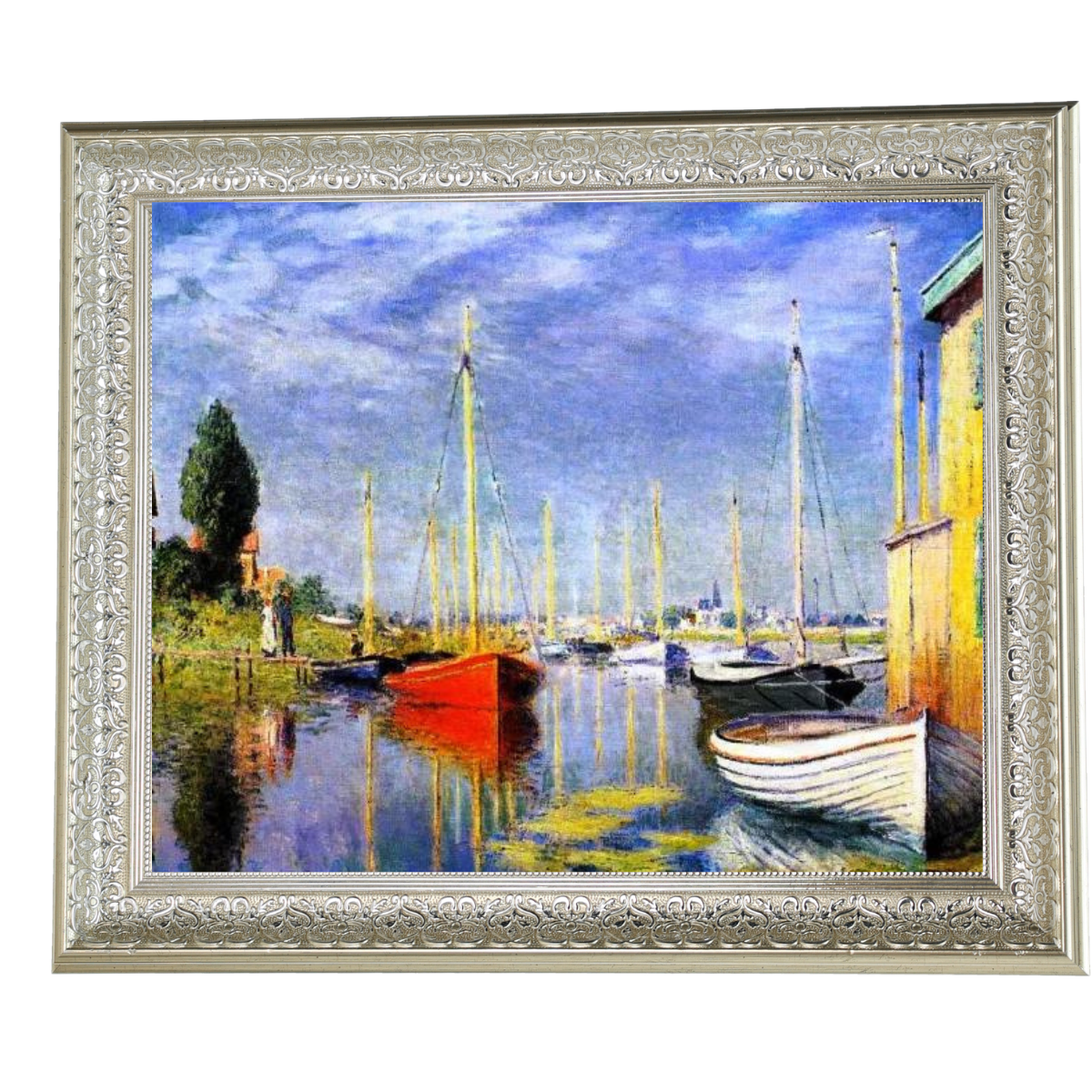 Yachts at Argenteuil - Vintage Wall Art Prints Decor For Living Room
