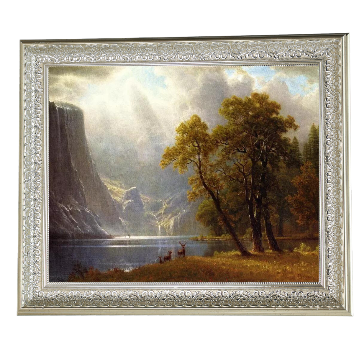 Yosemite Valley - Impressionism Wall Art Prints Decor For Bedroom Room
