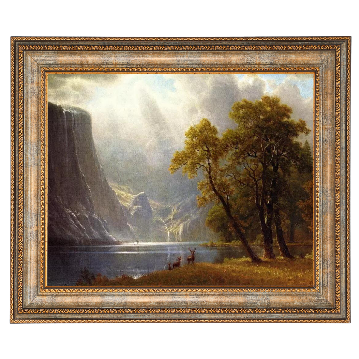 Yosemite Valley - Impressionism Wall Art Prints Decor For Bedroom Room
