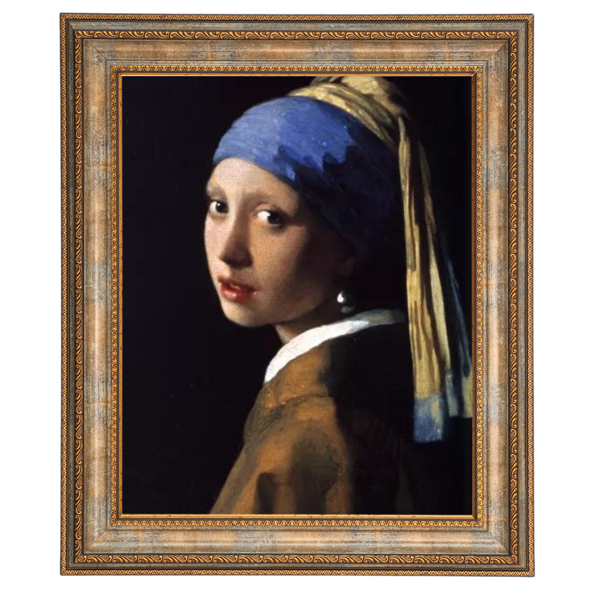 Girl With A Pearl Earring- Vintage Wall Art Prints Decor For Living Room