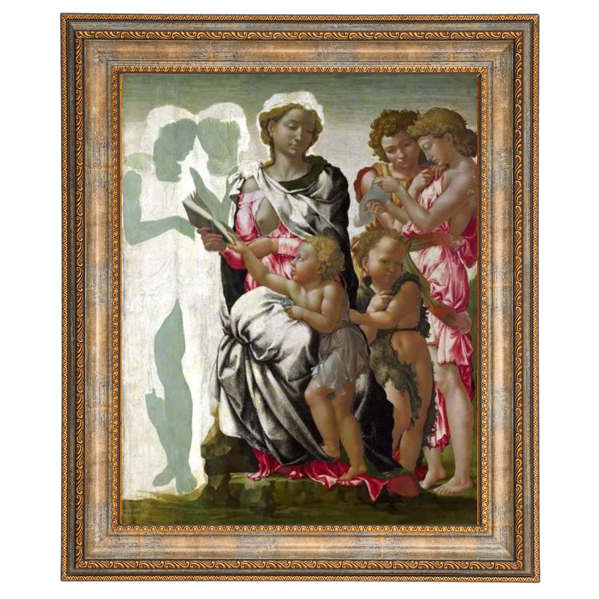 The Virgin and Child with Saint John and Angels