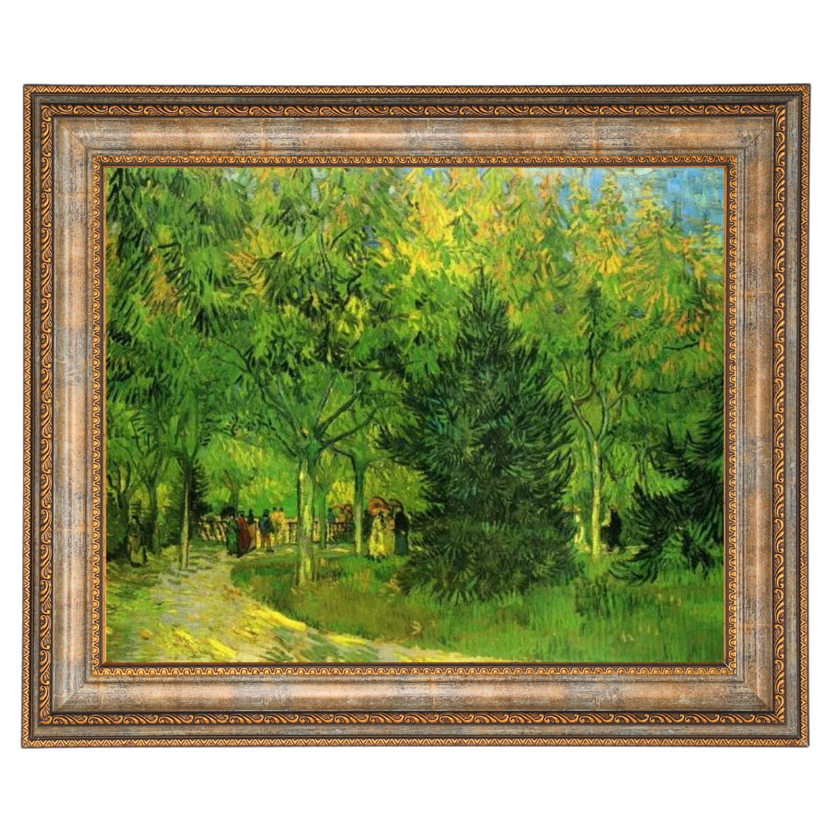 A Lane in the Public Garden at Arles