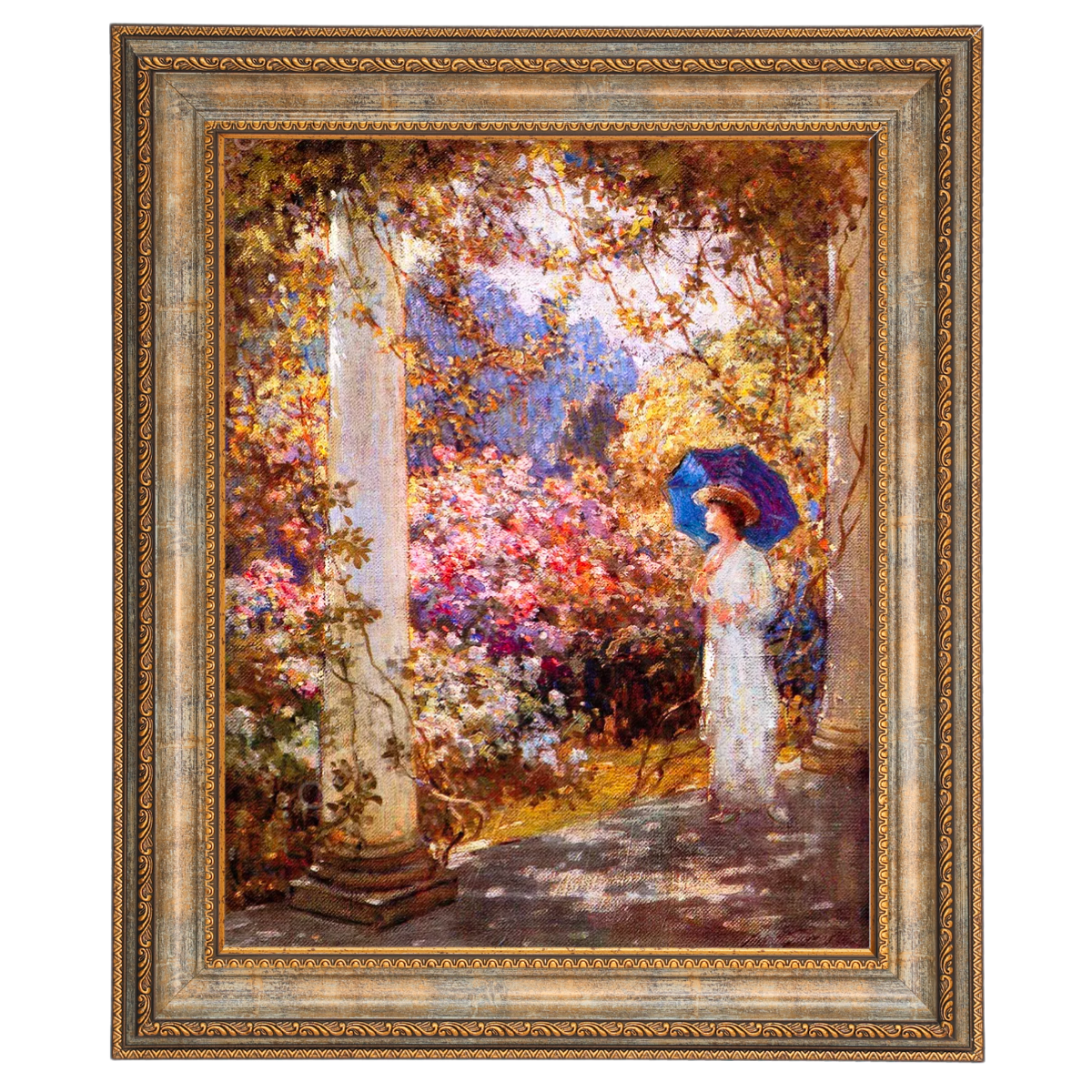 A Summer's Day - Vintage Wall Art Prints Decor For Living Room