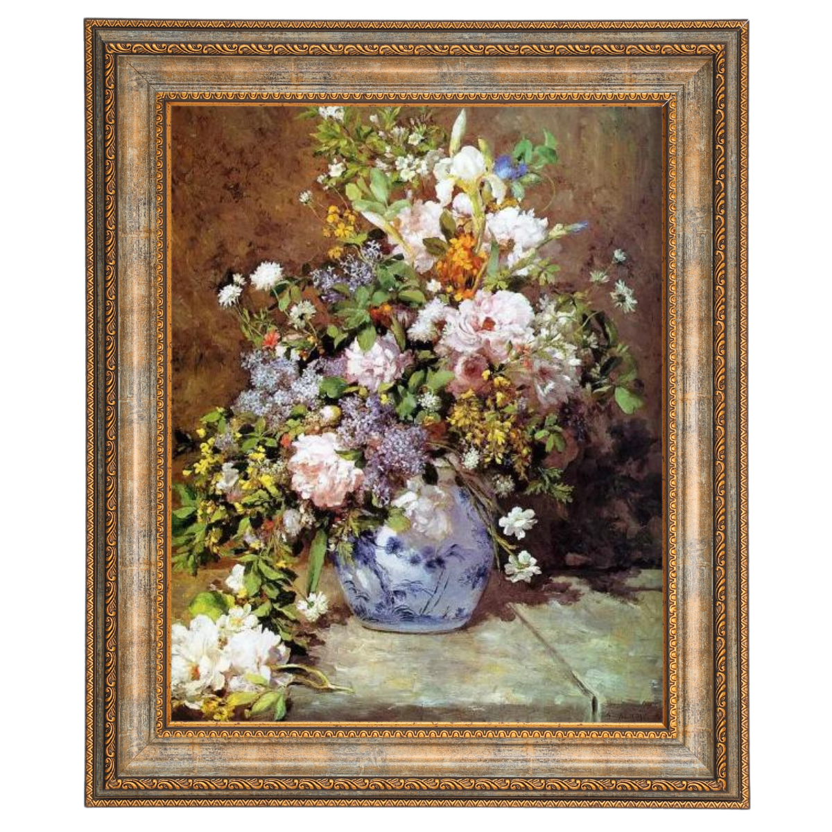 Spring Bouquet- Flower Wall Art Prints Decor For Living Room