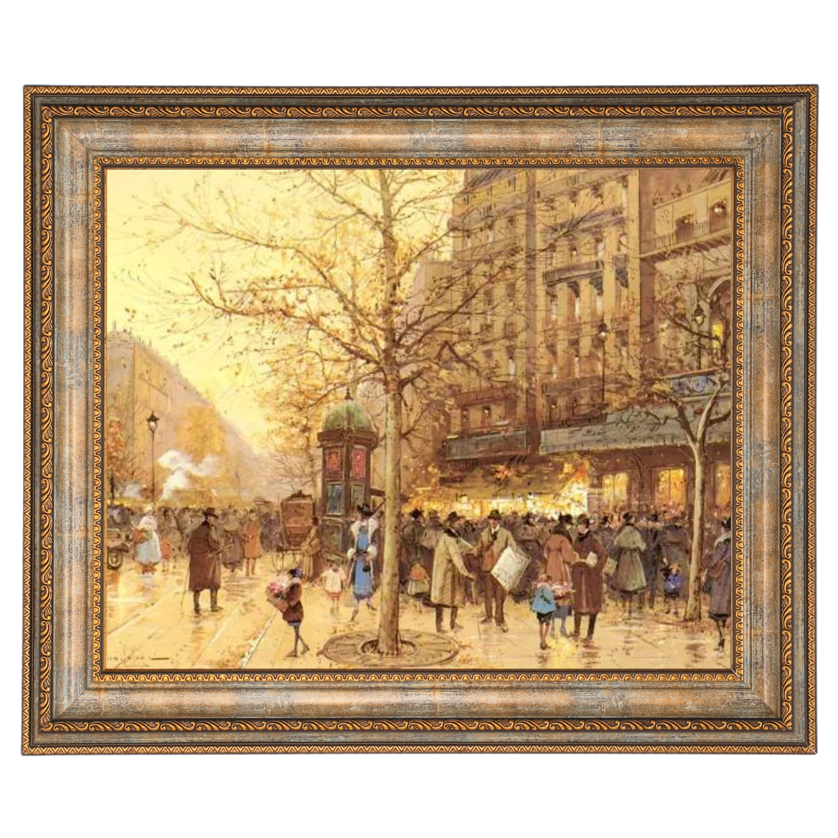 A Paris Street Scene
