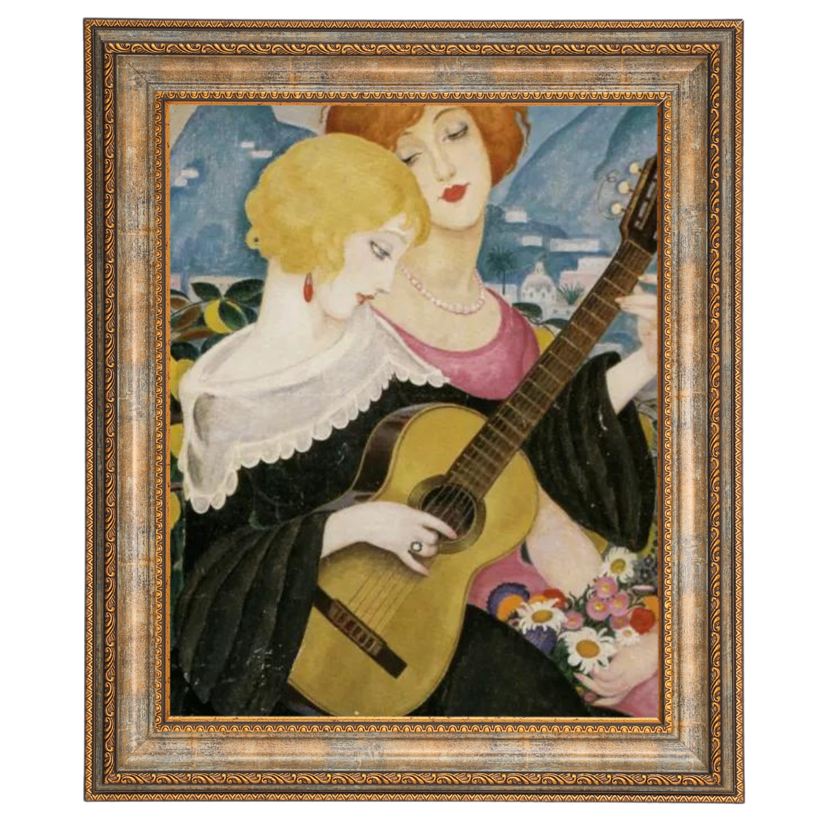 Air de Capri - Vintage Wall Art Prints Decor For Living Room