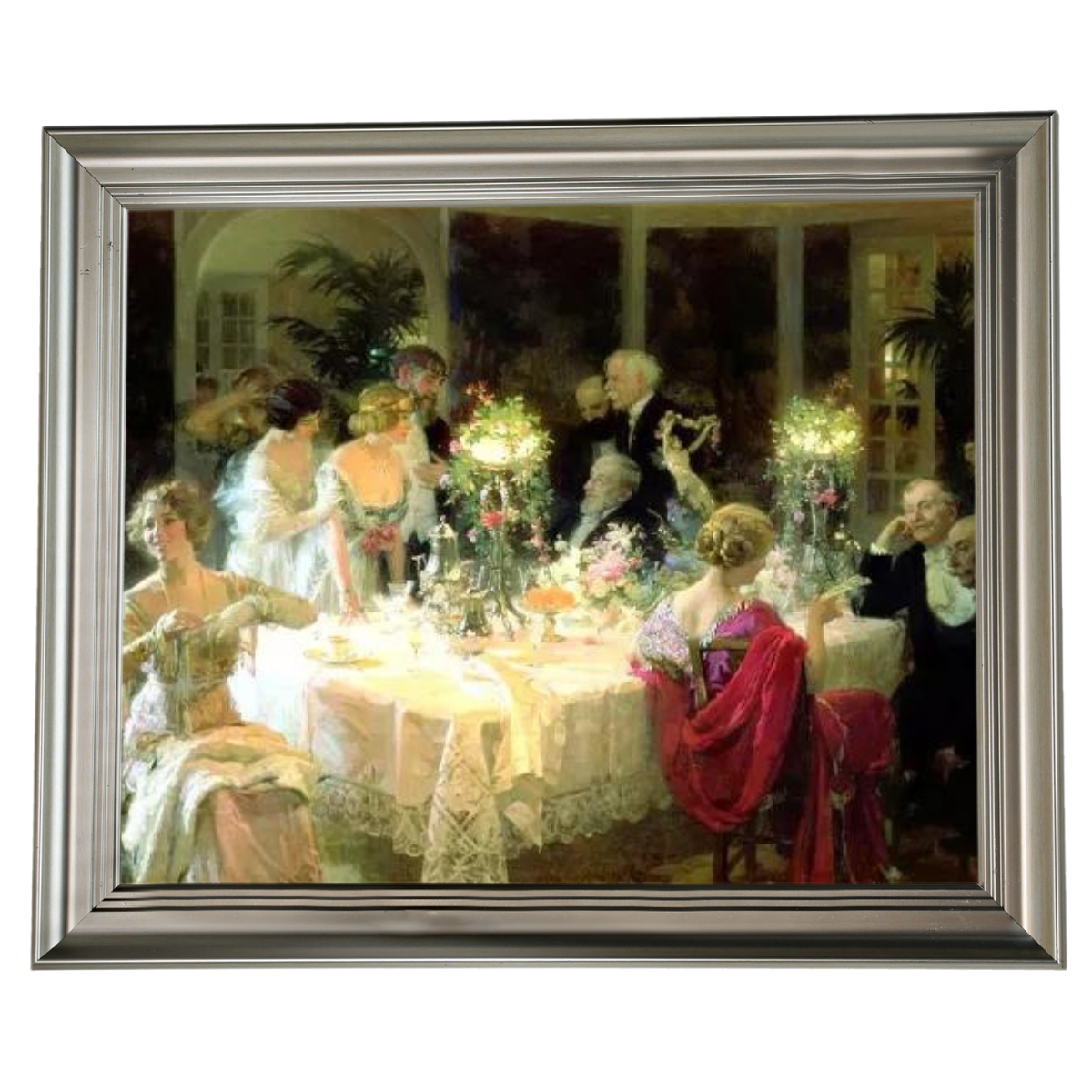 The End of Dinner - Vintage Wall Art Prints Decor For Dining Room
