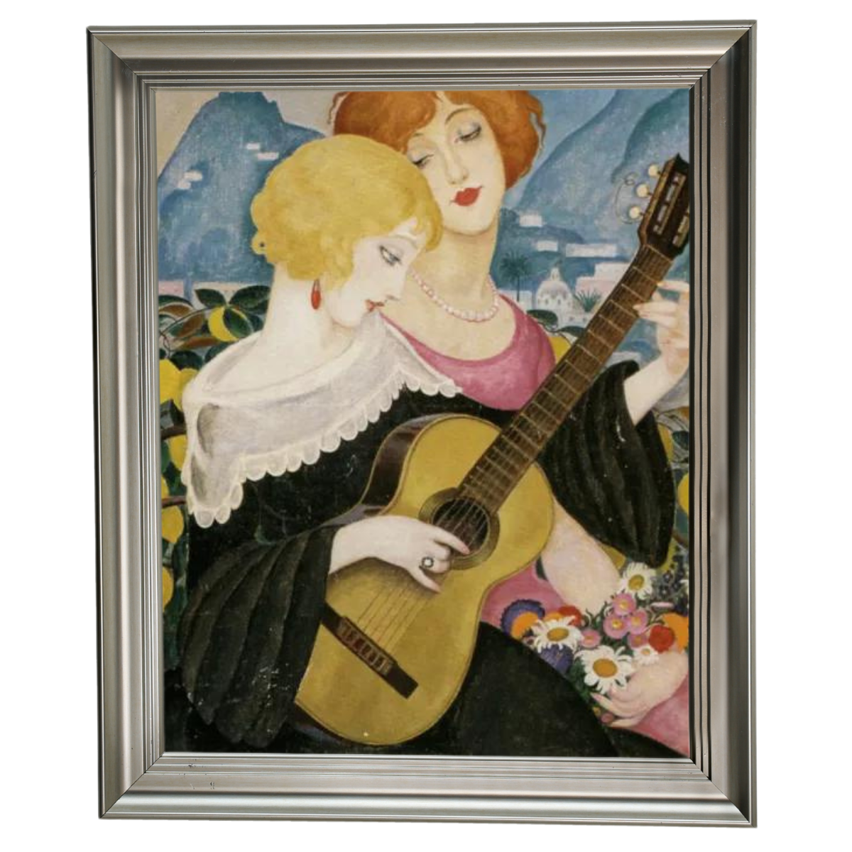 Air de Capri - Vintage Wall Art Prints Decor For Living Room
