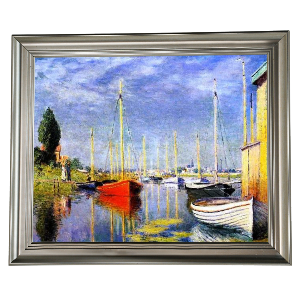 Yachts at Argenteuil - Vintage Wall Art Prints Decor For Living Room