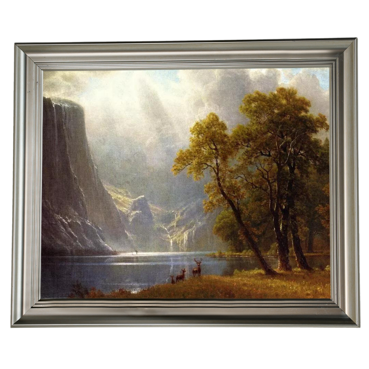 Yosemite Valley - Impressionism Wall Art Prints Decor For Bedroom Room